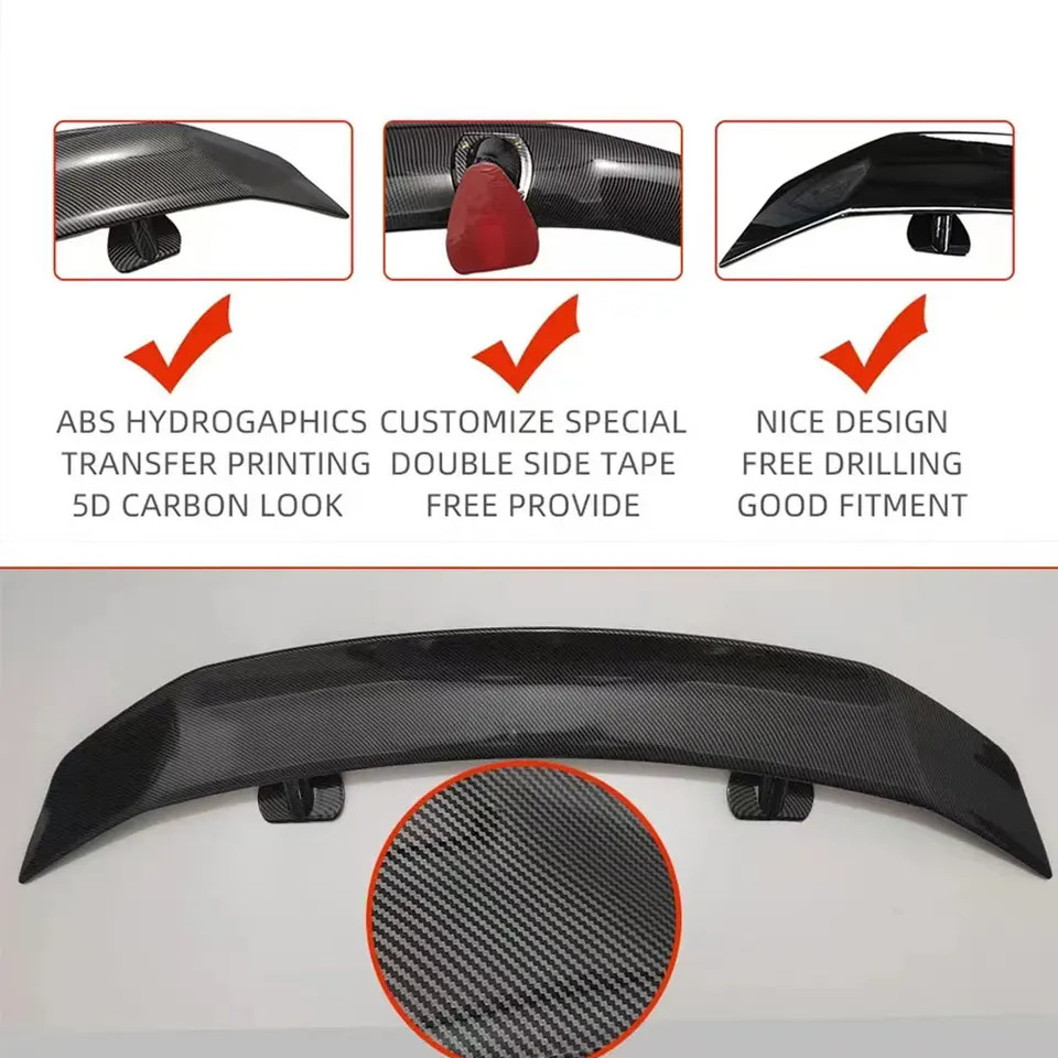Kit Aileron Becquet Coffre Arrière Pour Mondeo MK5 2013-2016 - Glossy Black Sportif