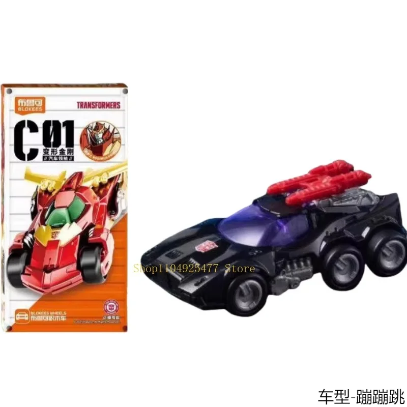 BLOKEES Transformers Blokkenauto Leader C01 First Bullet Optimus Prime Megatron Geassembleerd Speelgoed Cadeaumodel Bureauversiering