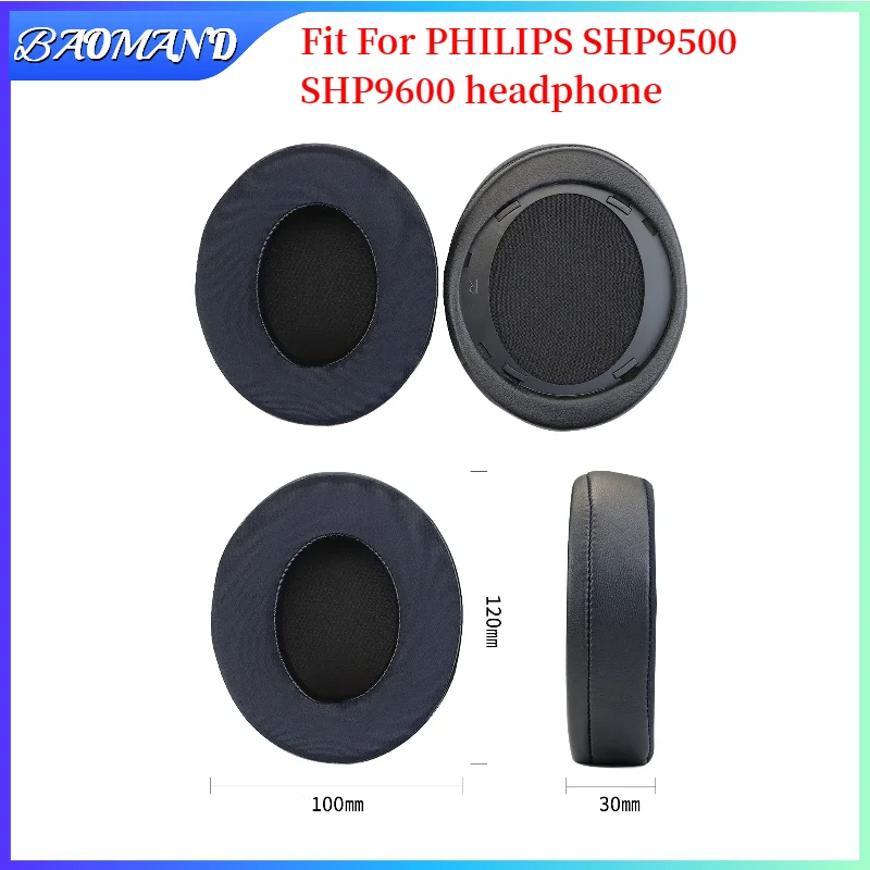 

Replacement Earpads for PHILIPS SHP9500 SHP9600 Headset Headphones Leather Sleeve Earphone Earmuff