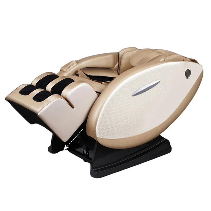 Full body air pressure zero gravity design massage chair with LCD panel remote control