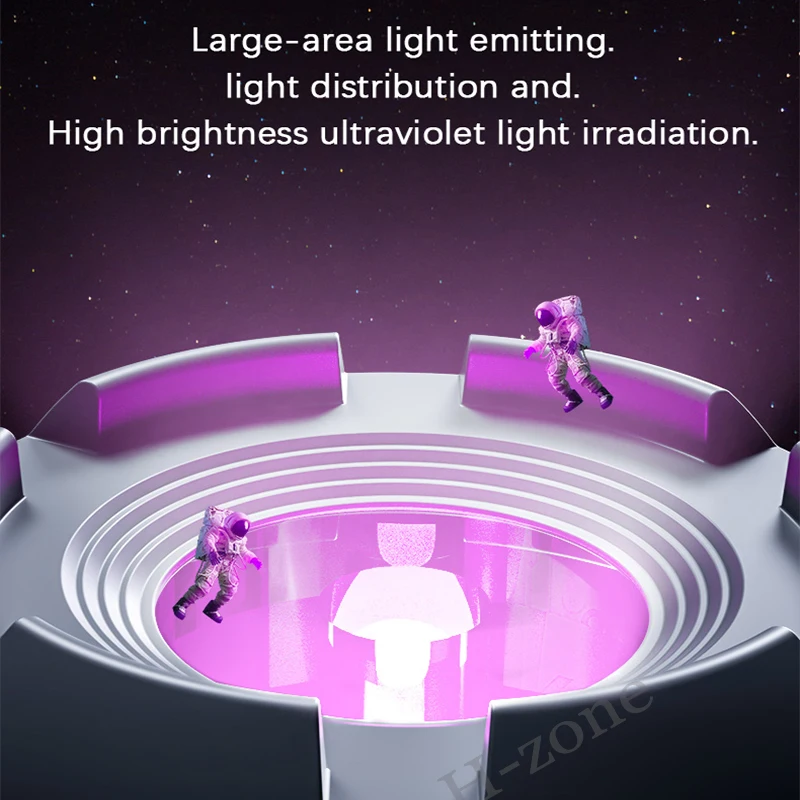 MECHANIC lampu Curing UV LED Binuclear Q1/Q2 baru lampu UV optikal perekat tanpa bayangan minyak hijau penggunaan nirkabel isi ulang sumbu UV