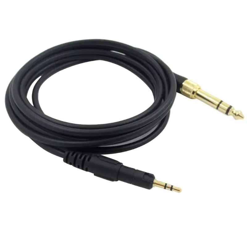 2m Connection Cables Input Audio Equipment for Audio-Technica ATH-M50X M40X M60X M70X Headphone Cable 896C