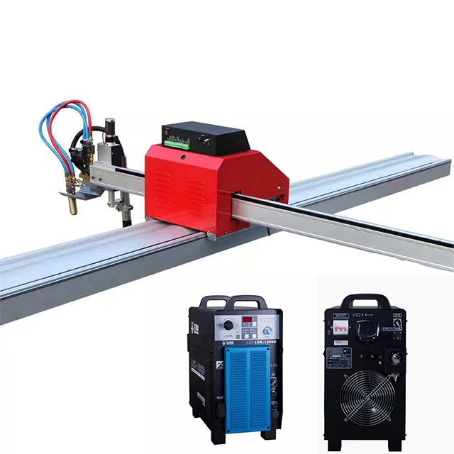 

220V Portable CNC Plasma Cutting Machine For Stainless Steel Carbon Steel Metal 35mm Cutting