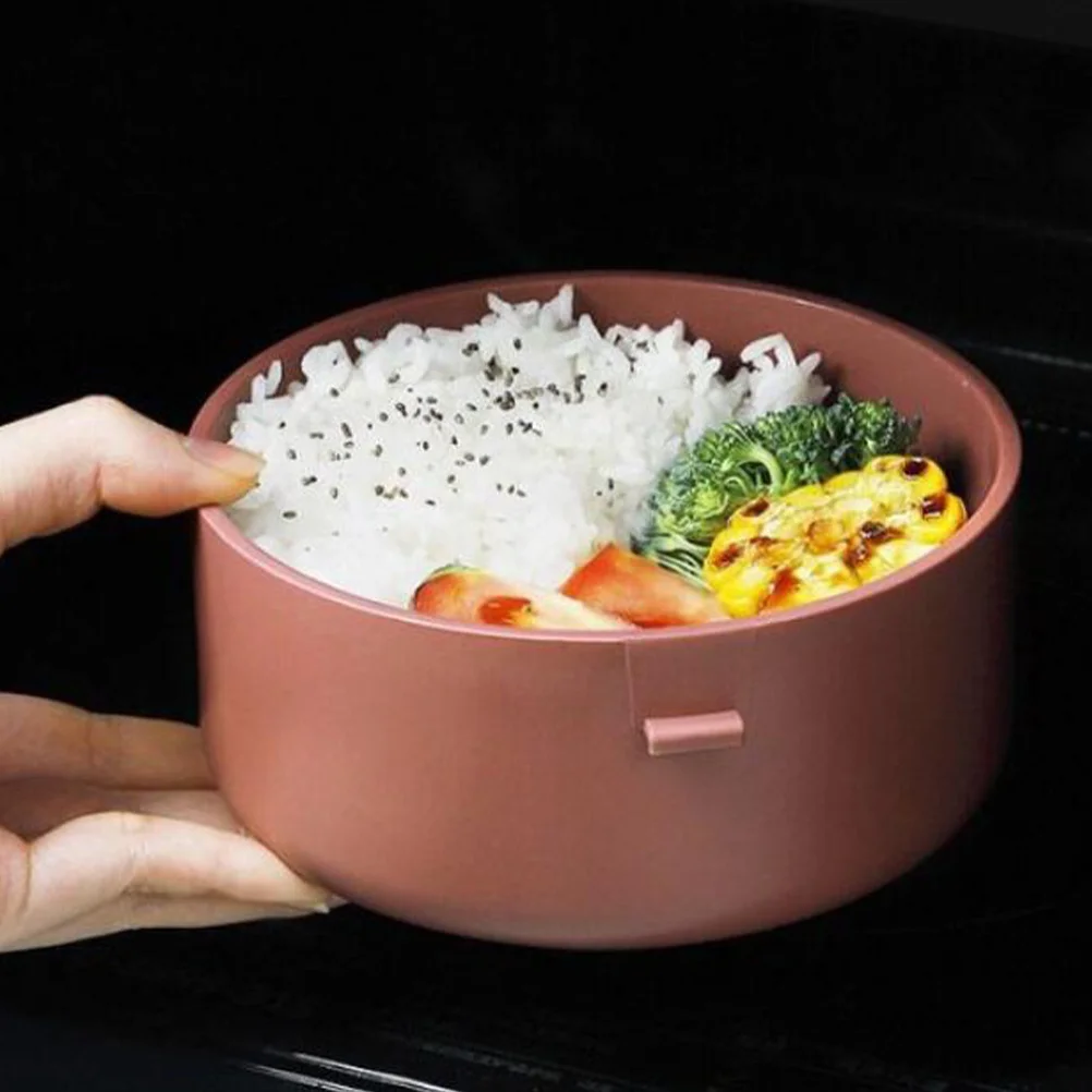 

1Pcs Double-Layer Lunch Box Heat Preservation Large Capacity Microwave Safe Food Container Portable Thermal Bento Box for School