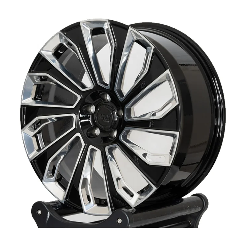

New Forged 1 Piece Wheels 5x112mm 16 17 18 19 20 21 22 23 Inch Black Custom Alloy Car Wheels Car Rims for Luxury Racing