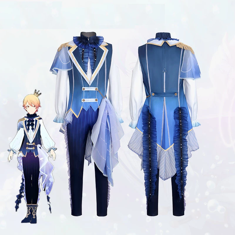 

New Fancy Anime Project Sekai Colorful Stage Wonderland X Showtime jellyfish style Tenma Tsukasa Uniform Outfit Cosplay Costume