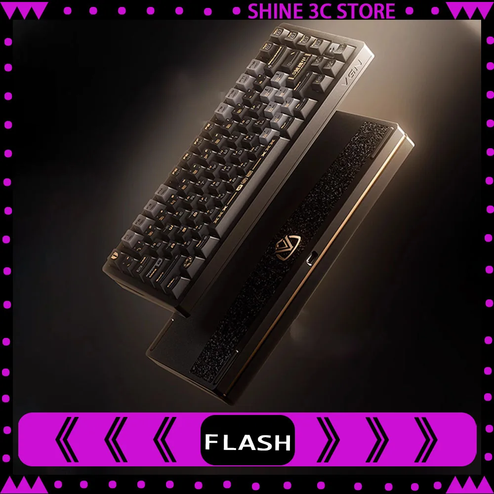 

VGN Flash Magnetic Switch Keyboard 8000Hz 0.001mmRT Mechanical Keyboard Wired Gaming Keyboard PC Accessories FPS Gamer Gifts