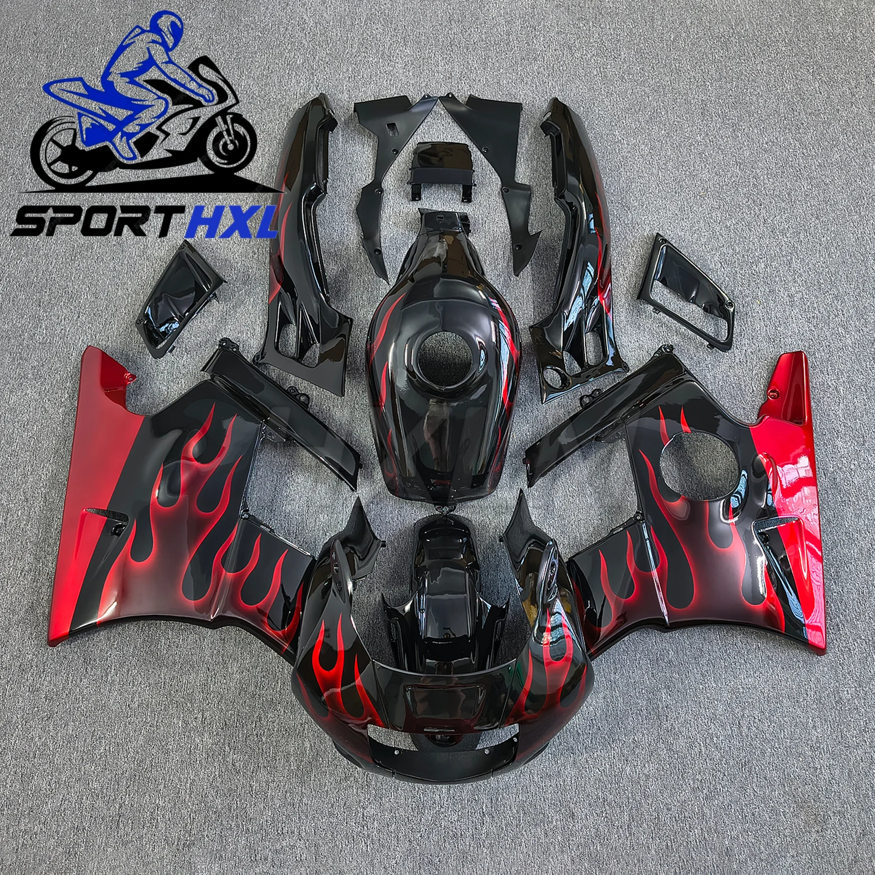 

For HONDA CBR600 F2 91-94 Full fairing kit Bodywork fairing kit Bodywork fairing Fairing kit High Quality ABS Part