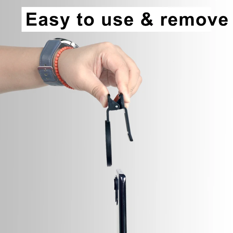 Lightdow 52mm Phone Filter Clip Plastic Filter Holder and CPL Filter for IPhone Huawei Xiaomi Samsung Phones