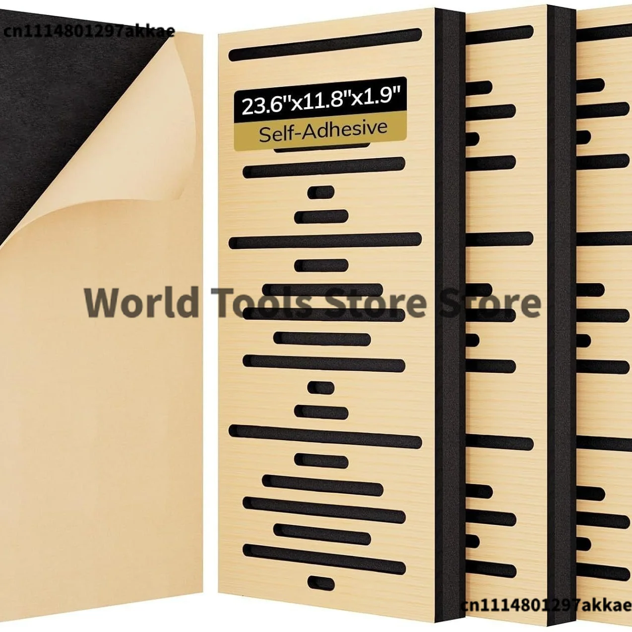 1PCS Wooden Absorbent Panel Diffusion Panel HIFI Listening Recording Music Studio, Reducing Echo Reverb Acoustics
