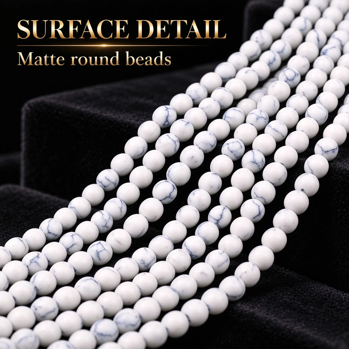 2mm 100–300pcs Natural Turquoise White Handcrafted DIY Jewelry Making Beads Bracelets Necklaces and Decorative Accessories