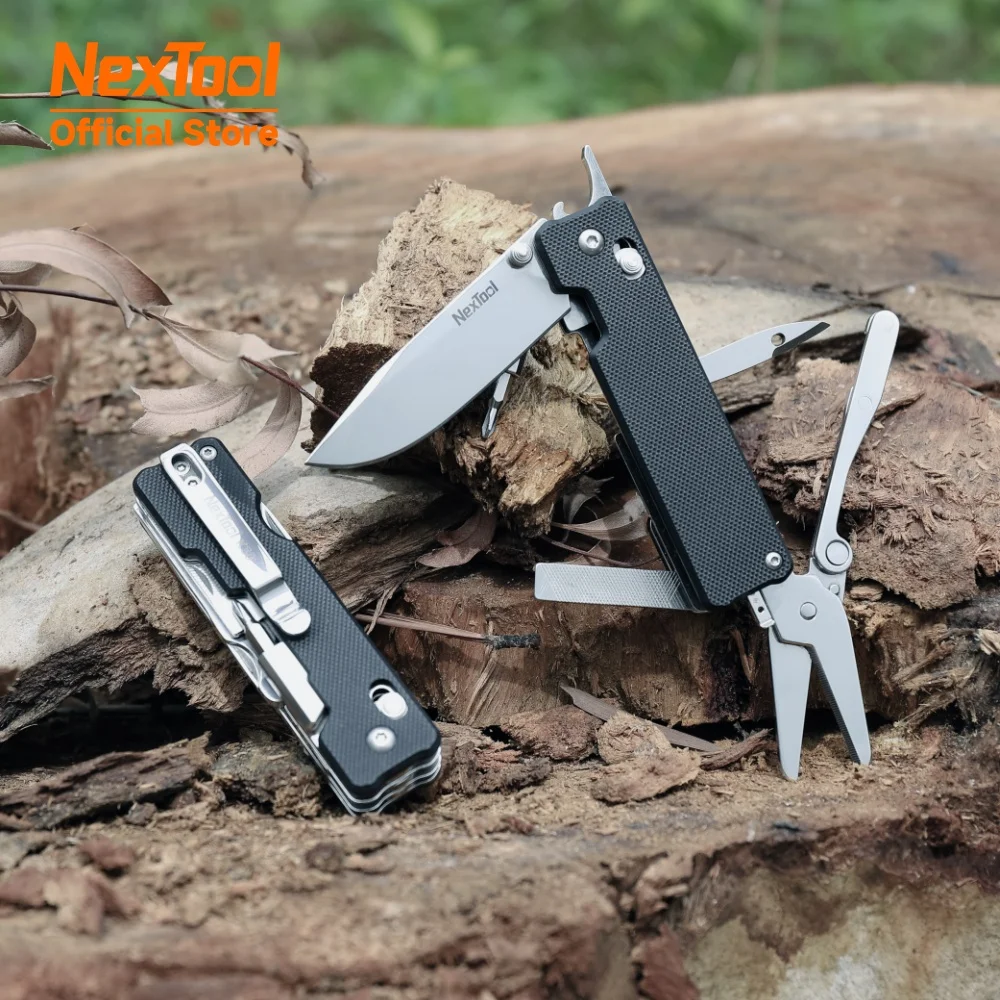 Nextool 11 in 1 coltello tascabile K30 multi-strumento Knight EDC coltello pieghevole da esterno mini forbici pieghevoli portatili utensili manuali