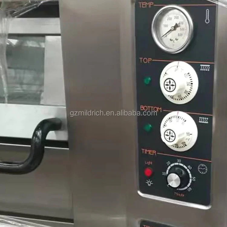 Stainless Steel ro Den Luxury Pizza Oen/Commerical Double Deck Outdoor Pizza Baking Oen al