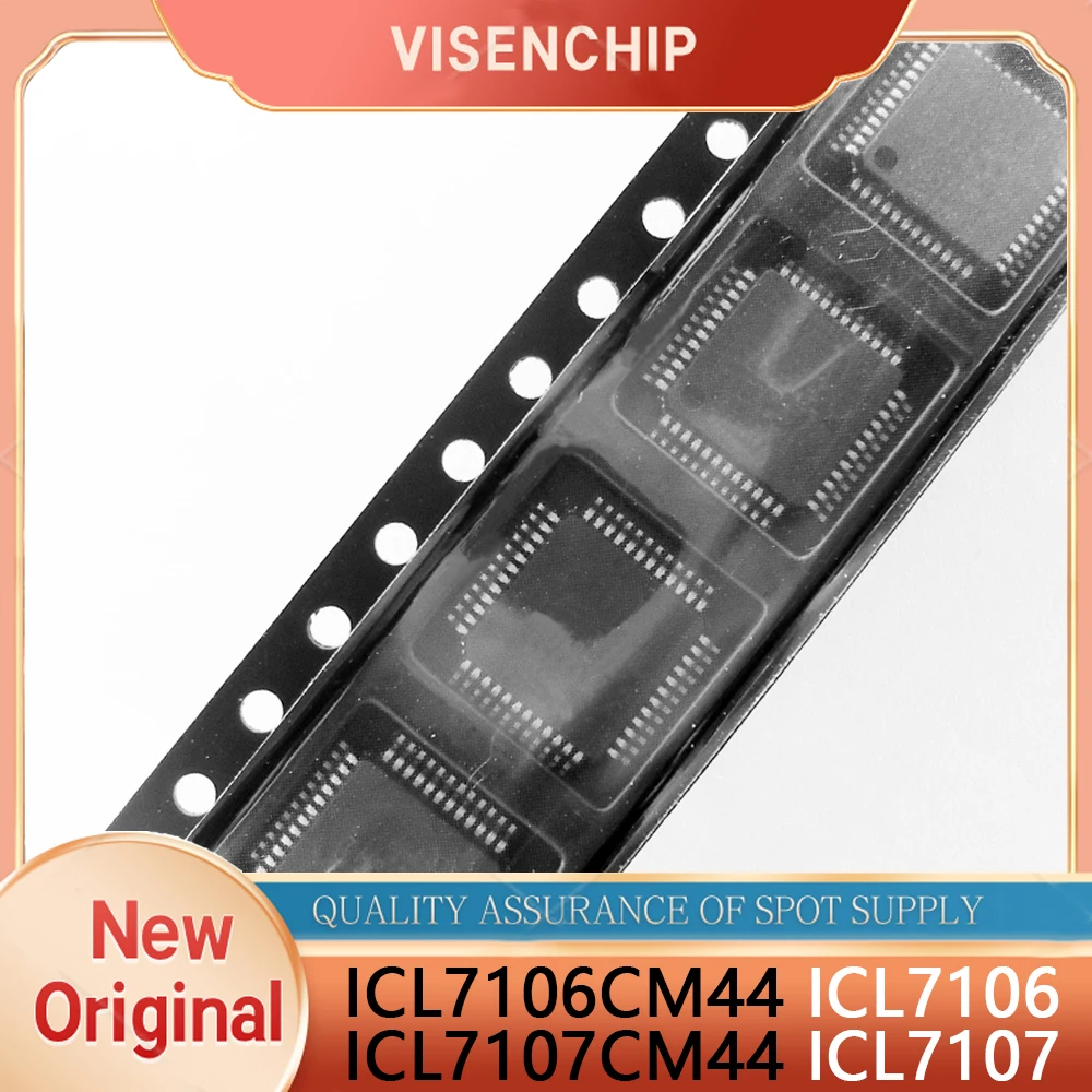 5pieces New ICL7106 ICL7107 ICL7106CM44 ICL7107CM44 ICL7106CM ICL7107CM QFP-44