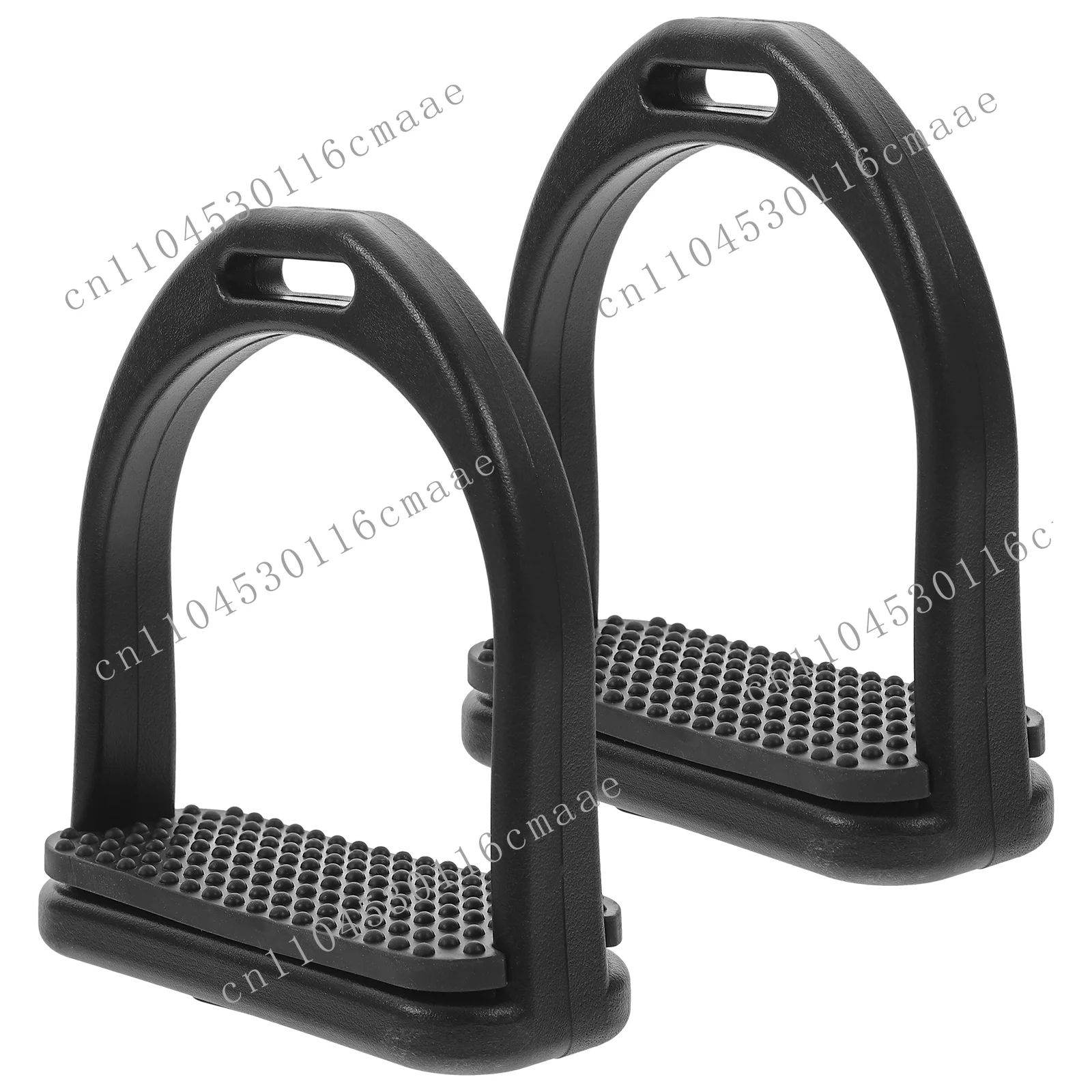 New 2 Anti Slip Safety Stirrups, Durable Velvet Ball Material, Children's Saddle Accessories Stirrups