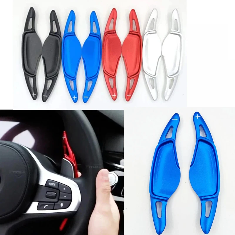 

For BMW 5 Series G30 G38 3 Series G20 G28 6 7 Series X5 GT 2018-2023 Car steering wheel shift paddles Aluminum shift paddles Car