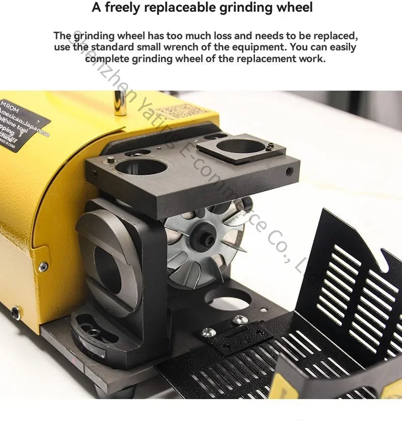 CBN/SDC Disc Grinding Machine Electric Drill Bit Sharpener Portable Angle Grinder 3-13mm Drill Bits Sharpening Tool