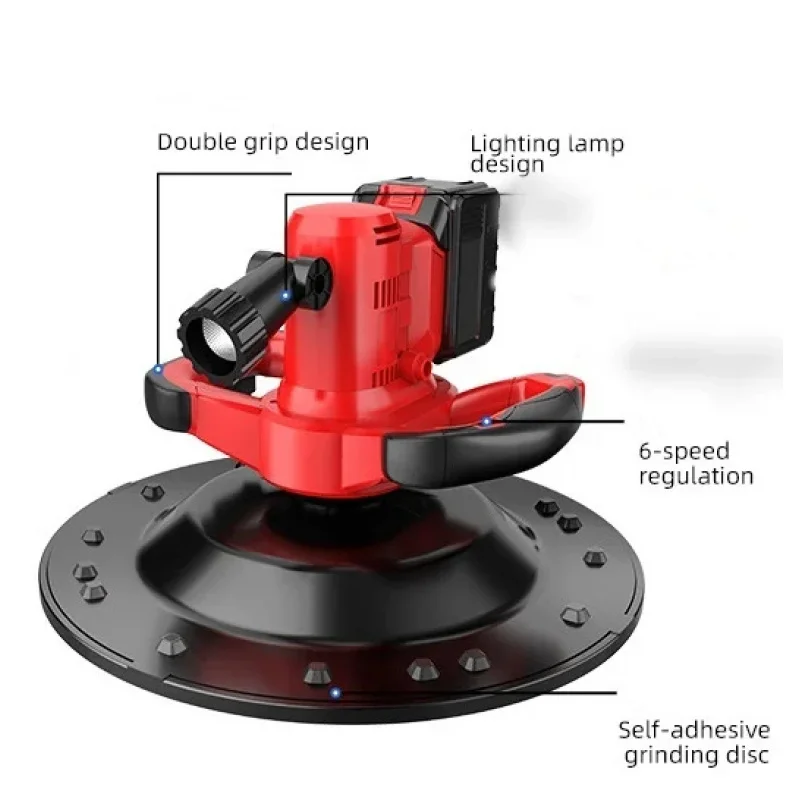 38Cm 110V/220V Cement & Gypsum Plastering Machine - Electric Wall Plasterer For Construction & Renovation