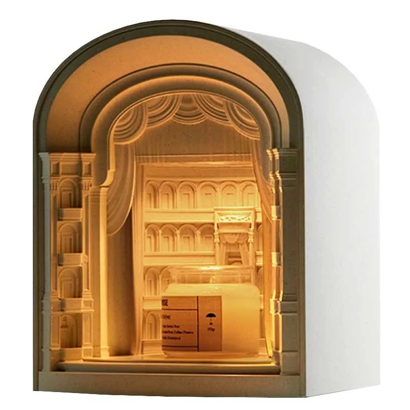 Roman theater ambient light bedroom aromatherapy wax melting light night light