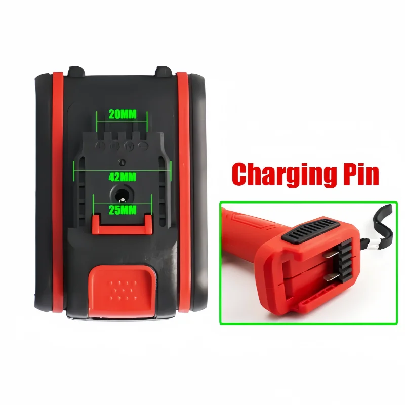 24VF 18650 lithium battery power tool battery replacement 21V rechargeable battery wireless wrench mini chain saw drill, etc