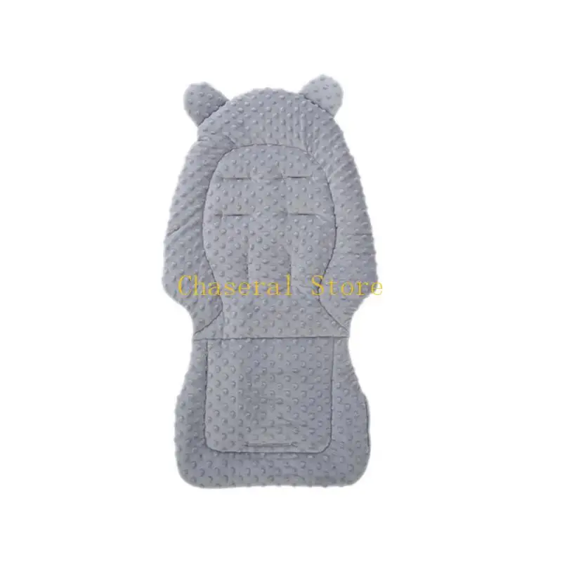 

E7CE Stroller Liners Baby Stroller Car Cushion Double Side Baby Pad