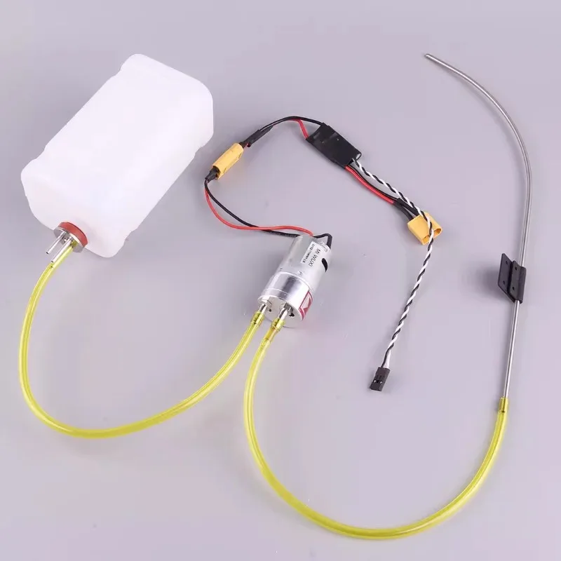 Aircraft Model, Fixed Wing, Unmanned Aerial Vehicle, Vortex Jet, Smoke Exhaust Pipe System, Fuel Tank Pump, Fuel Injector Head