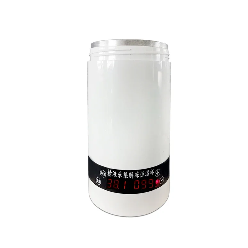 

600ml Freeze Semen Thawing Cup Straws Unfreeze Heat Preservation Bottle for Veterinary