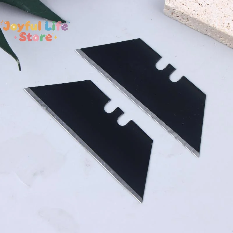 Hot 10/30/50PCS T-type Special Replacement Knife Blades Steel Material Utility Knife Trapezoid Blade DIY Art Craft Cutter Tool