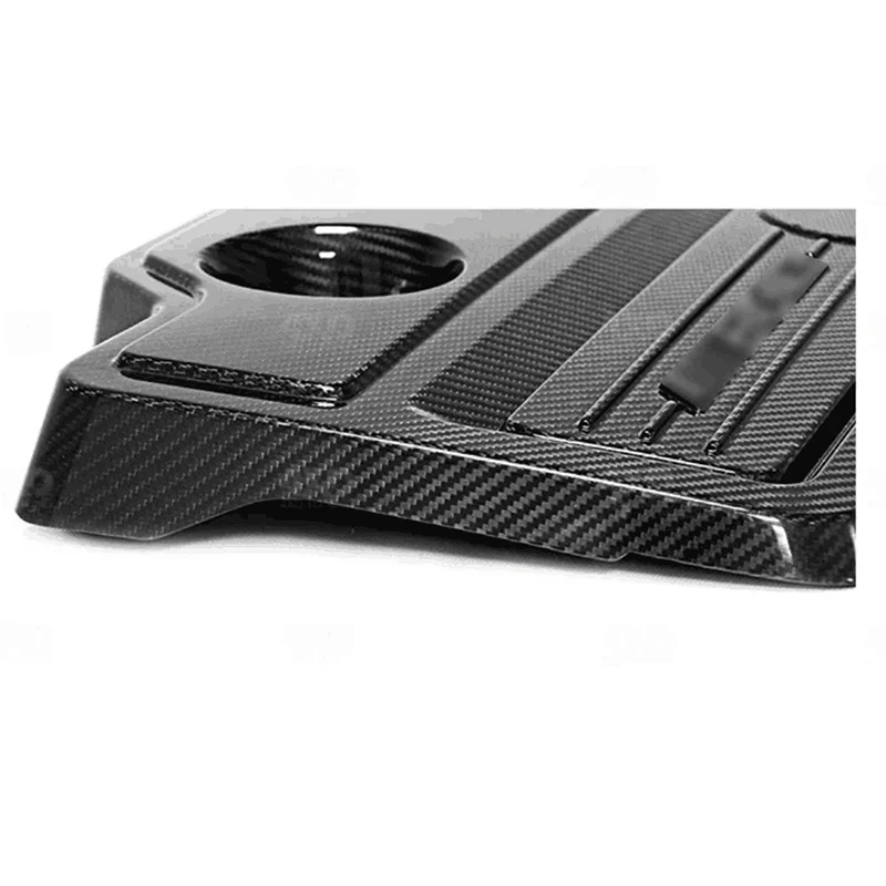 Dry Carbon Fiber Engine Cover Engine Hood Cover Trim Protector Panel For Mercedes For Benz A45-AMG CLA45-AMG GLA45-AMG 2014-2018