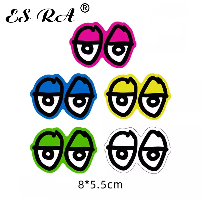 

Cartoon Eye Stickers Waterproof Sunproof Car Decals Motorcycle Helmets Laptop Skateboard Fridge Guitar Cup Decorative Pegatinas