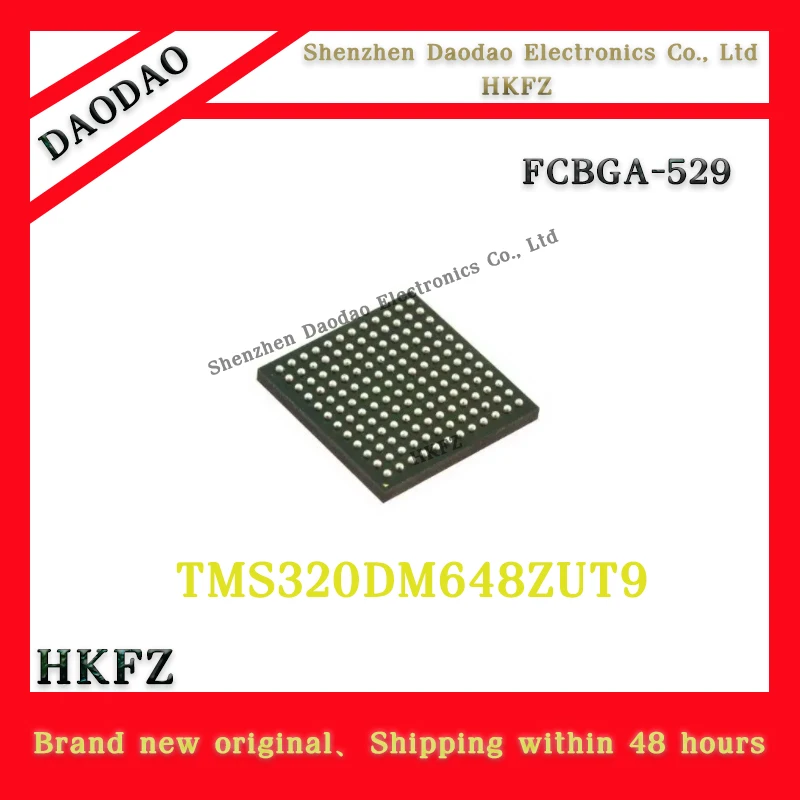 

Quality Brand New TMS320DM648ZUT9 TMS320DM648 TMS320DM TMS320 TMS IC FCBGA-529