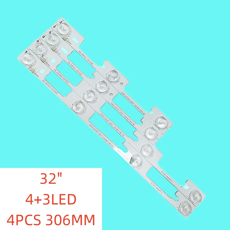 

4PCS/SET New LED Backlight for konka KDL32MT626U 35019055 35019056 NEW KDL32MT626U 35019055 35019056 32L2400 DL3244 DL3245I