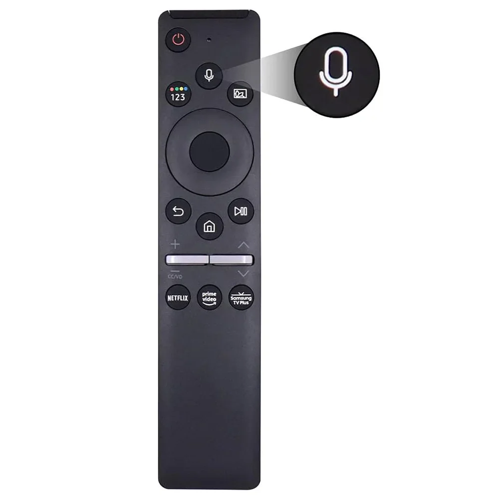 

ZLRLMHY 3D Curved Smart TV Replacement Voice Remote Control BN59-01330A BN59-01329A Samsung TV,Strongest signal by BT technology