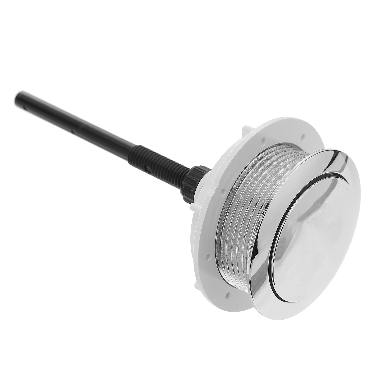 Tanque de agua de acero inoxidable, dispositivos para coche de un solo botón, Kit de Abs con descarga, inodoro redondo