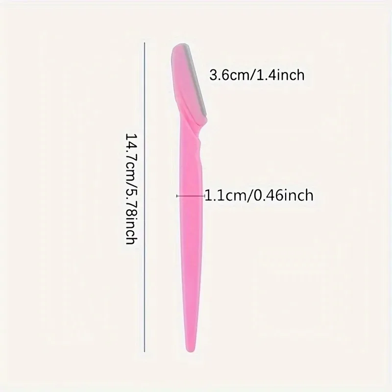 Trymer do brwi noże przenośna maszynka do twarzy depilator do brwi depilacja depilacja Cutter ostrza golarki narzędzia do makijażu