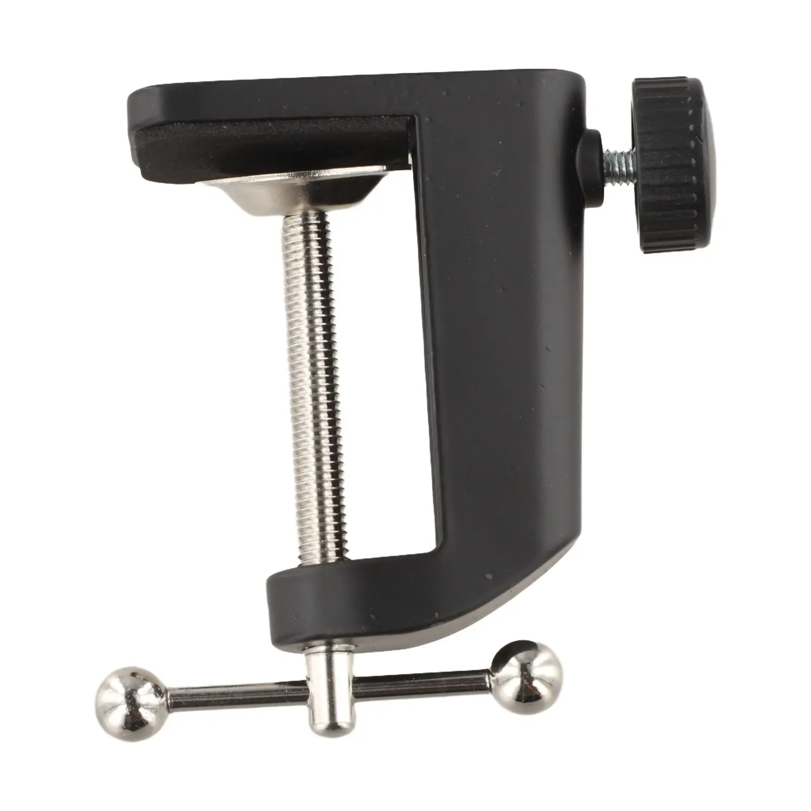 1PC Woodworking Clamp C-Clamp Stainless Steel Table Mount Clamp Clip For Metal Microphone Stand C Shape Adjustable 5cm Height