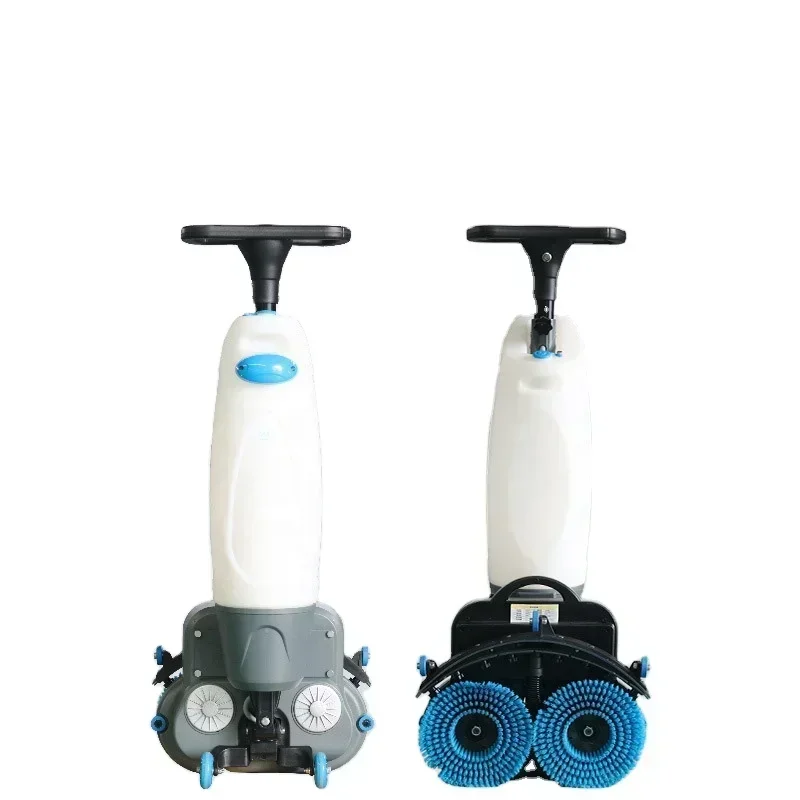 Mini Double Brush Electric Sweeper Floor Cleaning Machine