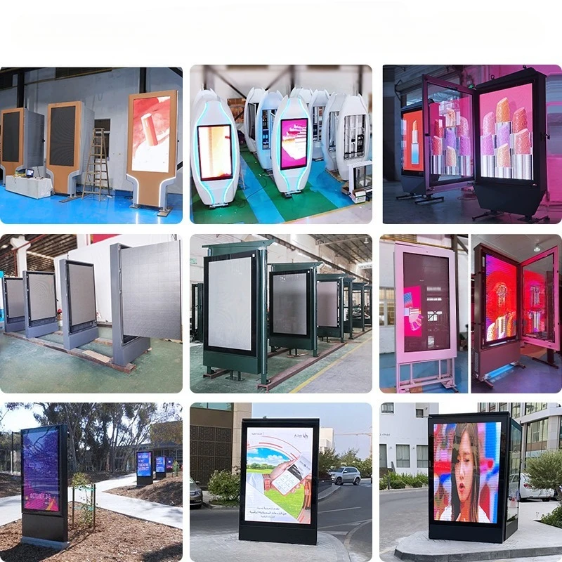 Outdoor LED Sign Board Advertising P4 LED Screen Signage Light Box for Street