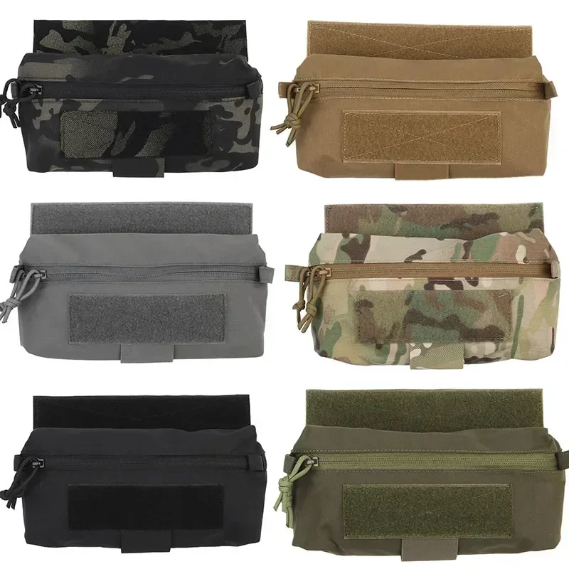 

Tactical Vest Dangler Drop Pouch Mini Abdominal Dump Drop Pouch Fanny Pack for JPC CPC LBT D3CR MK3 MK4 Plate Carrier Storage