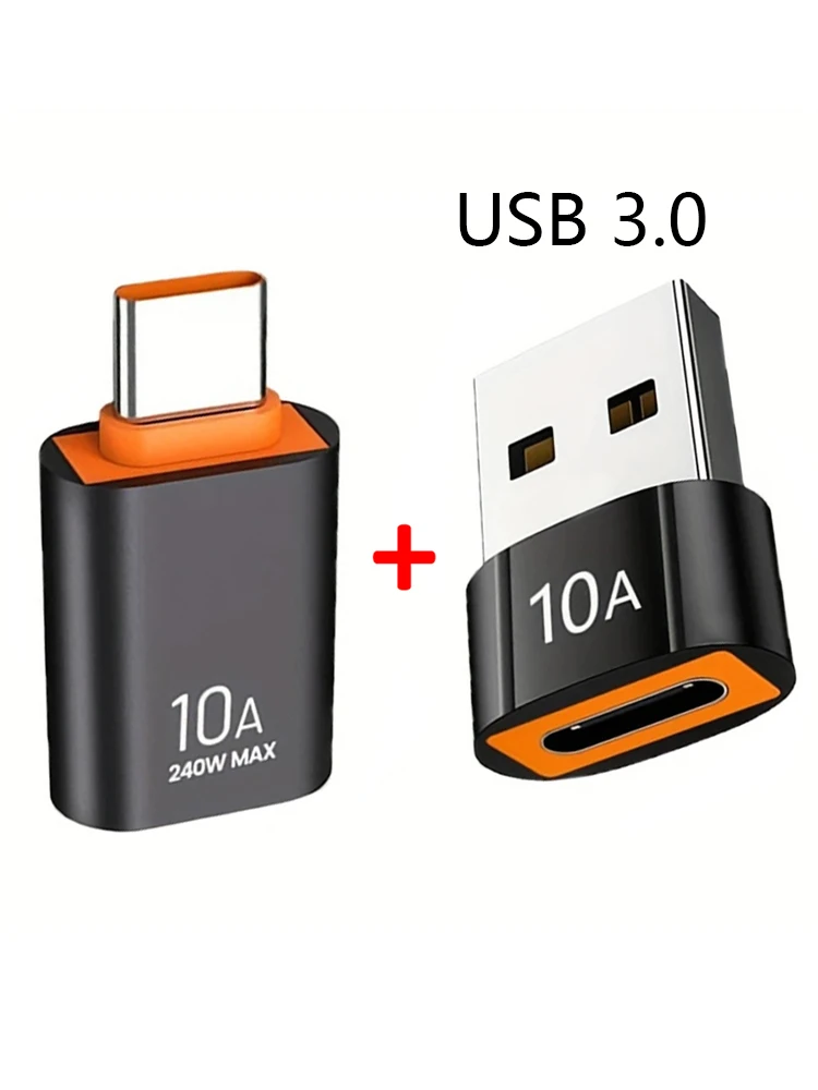 Adaptateur USB C 3.0 Type C vers USB 3.0 pour téléphone portable convertisseur USB C mâle vers femelle convertisseur USB type-c pour ordinateurs portables PC