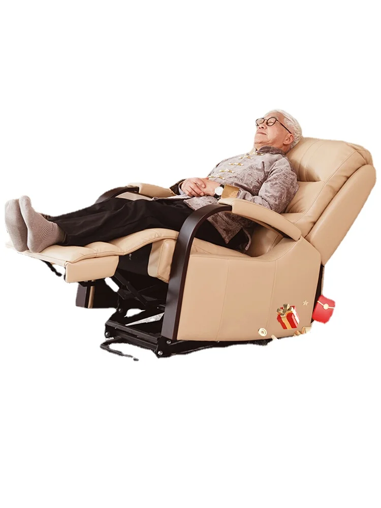 XL Electric Recliner Chair Functional Sofa Single Standing Chair Lying Flat Elderly Massage