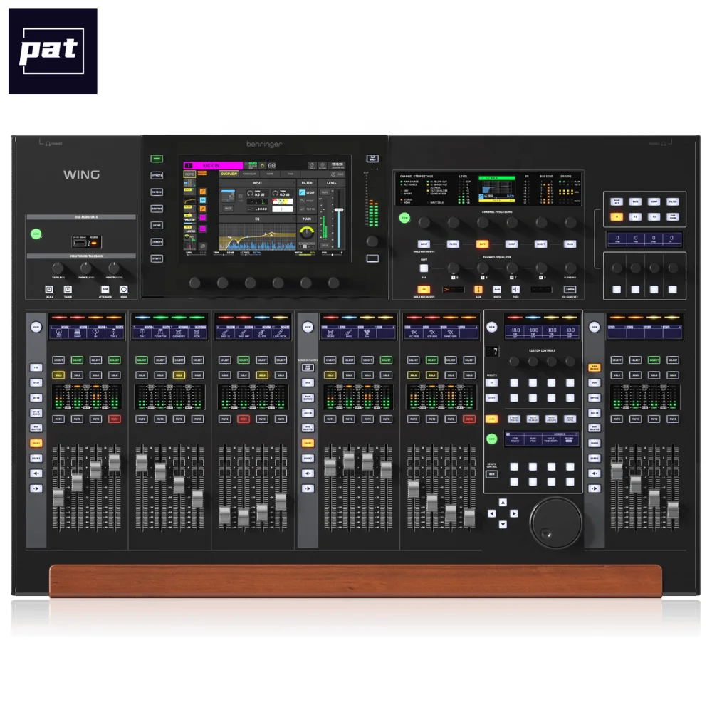 48-Channel 28-Bus Full Stereo Digital Mixing Console 24-Fader Control Surface 10