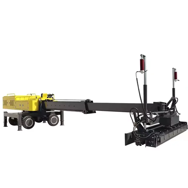 Advanced Automatic Laser Leveling Machine with 360° Vibration for Concrete Floors in Warehouses and Commercial Buildings