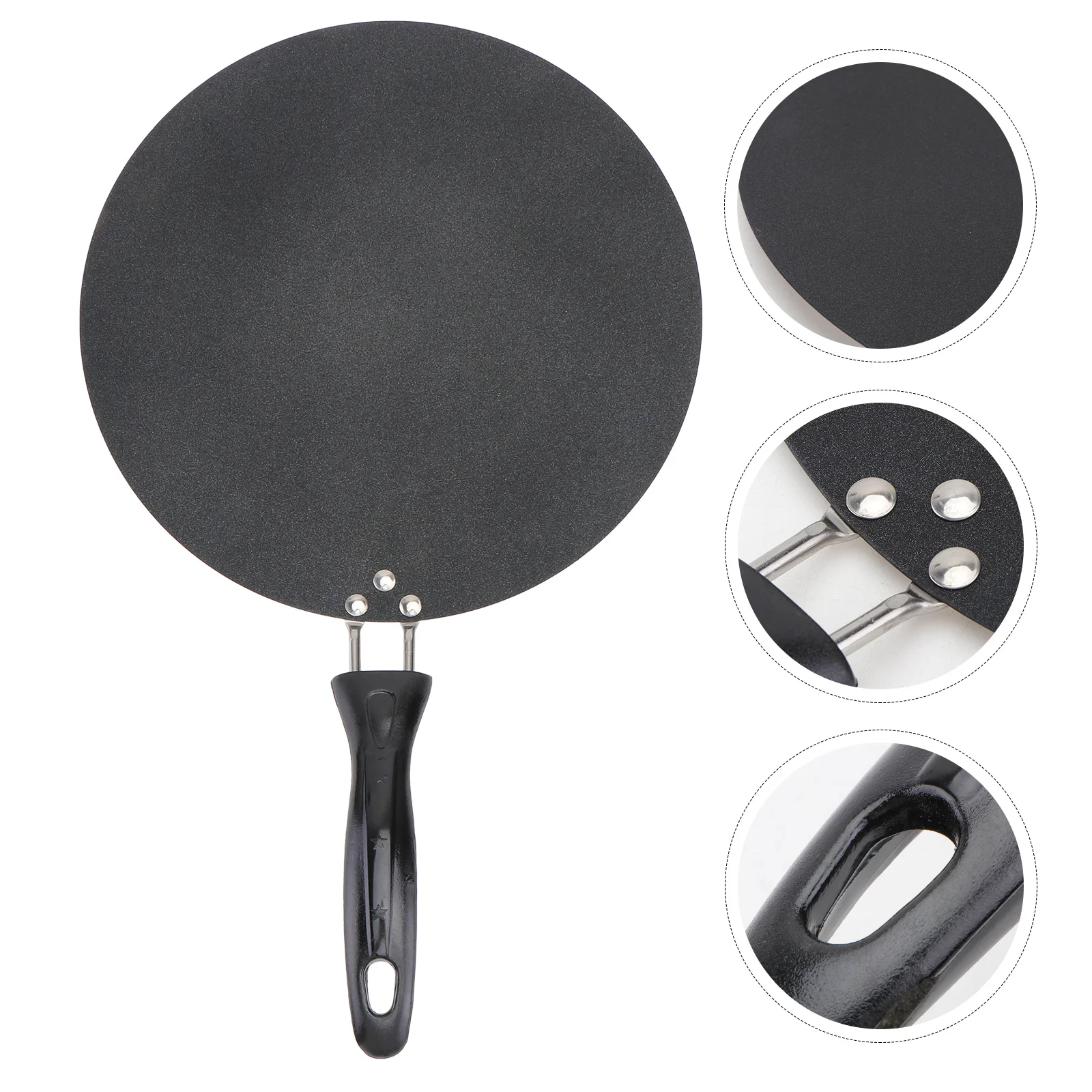 

1 шт., бытовая сковорода для блинов, сковорода с антипригарным покрытием, кухонная утварь, удобная быстрая очистка, кухонная утварь, кухонная утварь