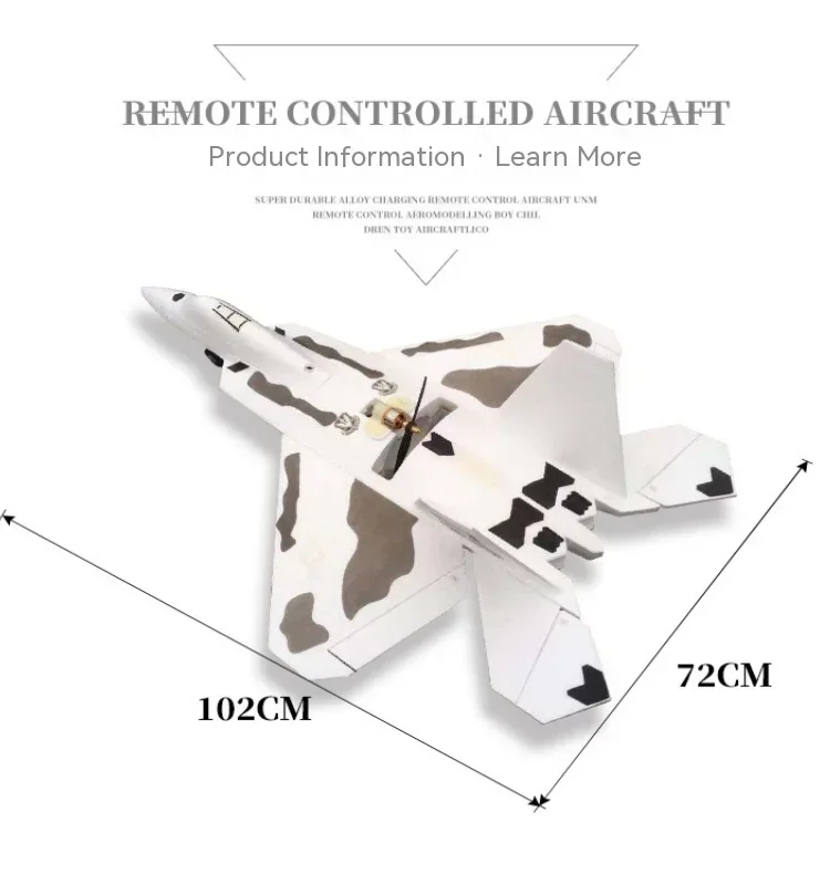 F22 Power System Mutual Conversion Version 720mm Wingspan F-22 Raptor 64mm Edf Plane Or Pusher Epo Rc Plane Aircraft Rc Model