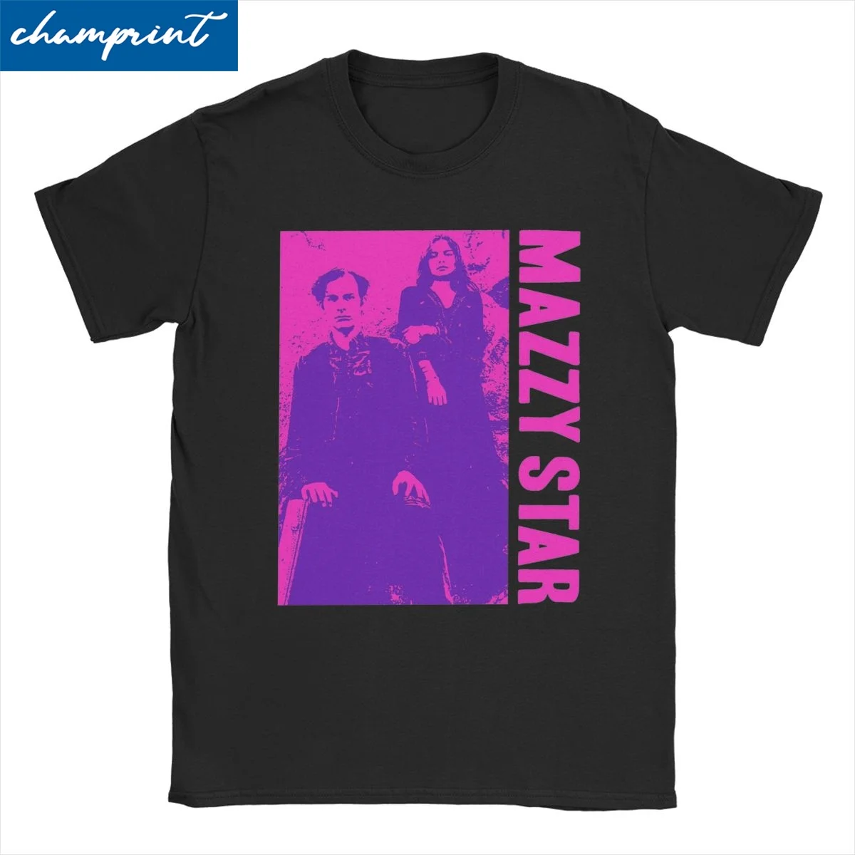 Men Women's T-Shirts Mazzy Star 90s Dreampop Vintage Cotton Tees Short Sleeve Punk Rock T Shirts O Neck Tops New Arrival