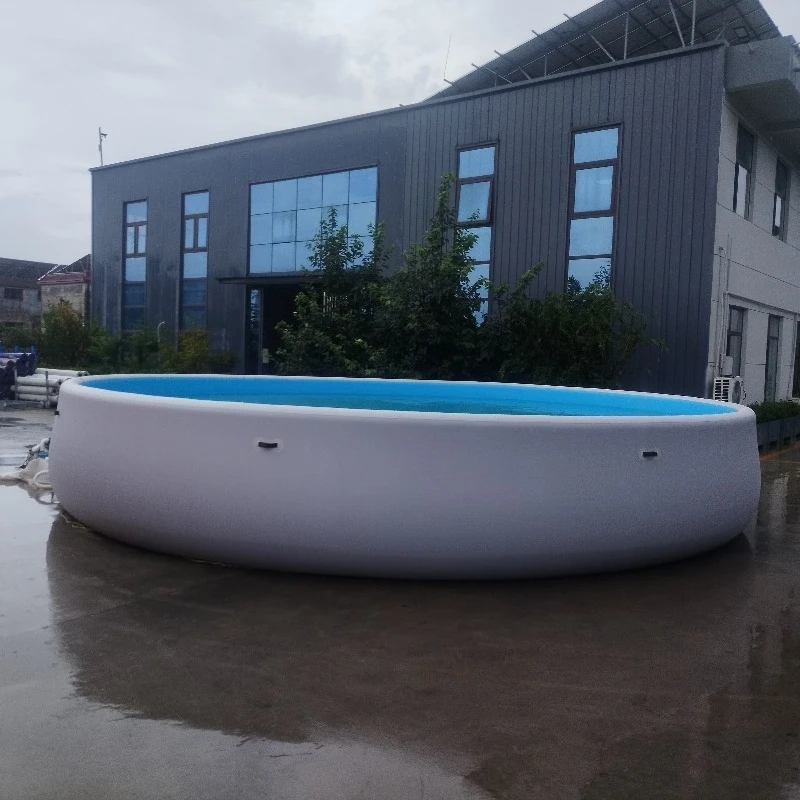 

Customizable Portable PVC Water Pool for Kids Double Wall Drop Stitch Fabric for Multiple Children