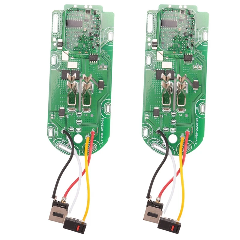 

2X 21.6V Li-Ion Battery Protection Board PCB Board Replacement For Dyson V8 Vacuum Cleaner Circuit Boards