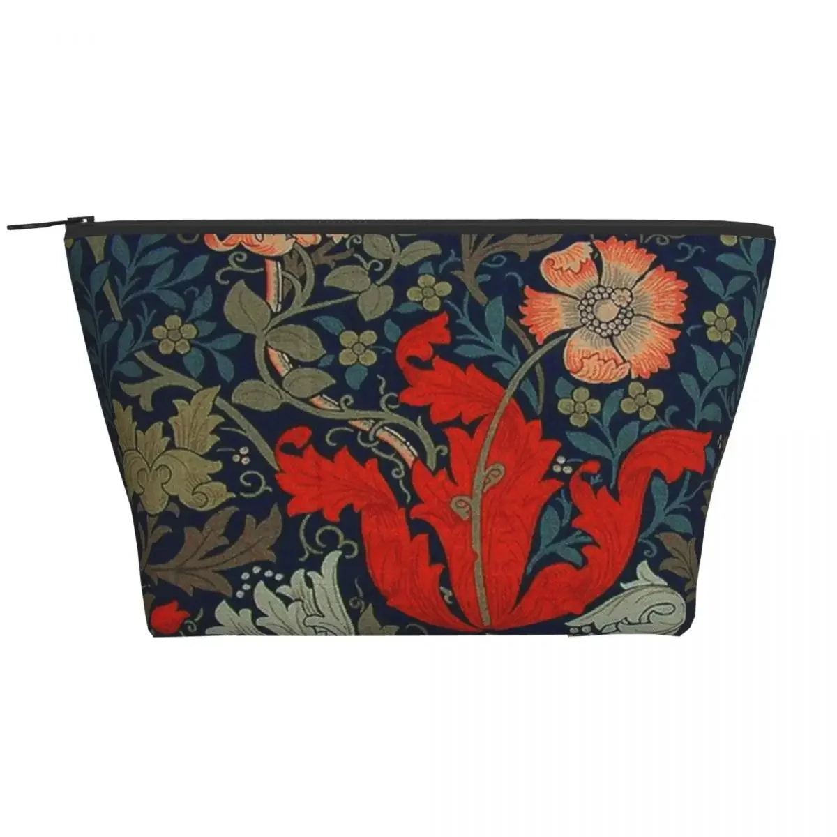 William Morris Compton Floral Art Nouveau Pattern Cosmetic Bag Women Big Capacity Makeup Case Beauty Storage Toiletry Bags