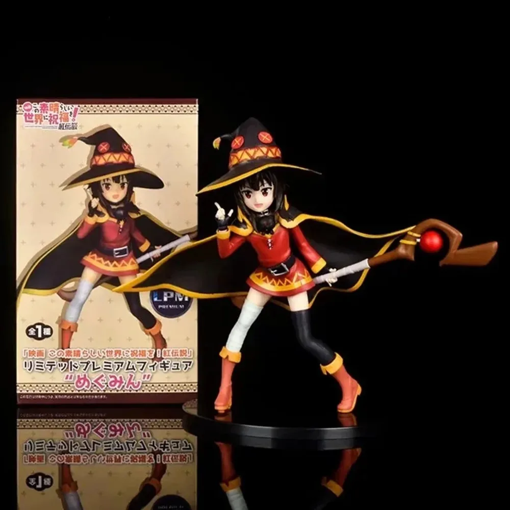 God's Blessing on this Wonderful World Megumin Figure PVC Model Toy Decoration Anime Figurine Gift